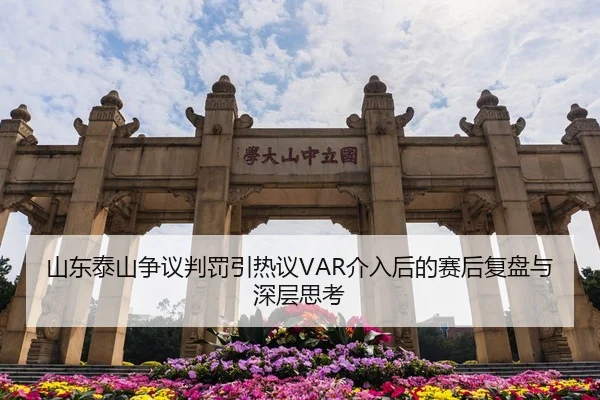 山东泰山争议判罚引热议VAR介入后的赛后复盘与深层思考
